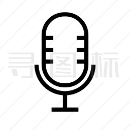 语音传声器图标