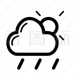 下雨图标