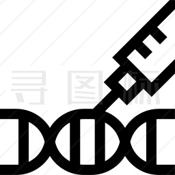 DNA结构图标