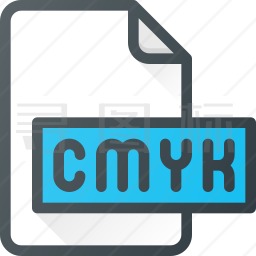 CMYK文件图标