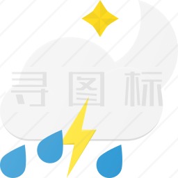 暴风雨图标