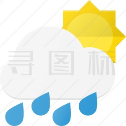 下雨图标