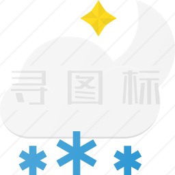 下雪图标