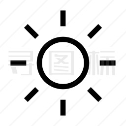 太阳图标