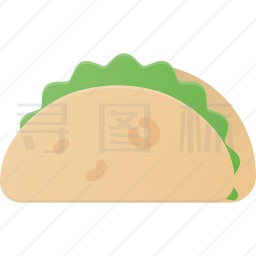 墨西哥玉米薄饼卷图标