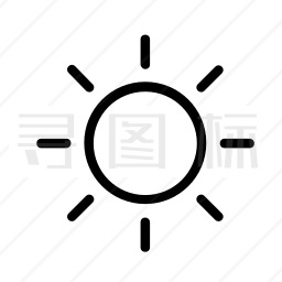 太阳图标