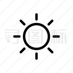 太阳图标