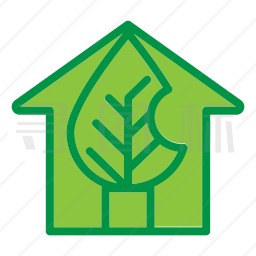 生态房屋图标
