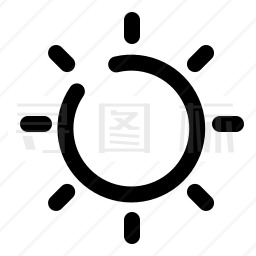 太阳图标