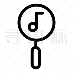 音乐搜索图标