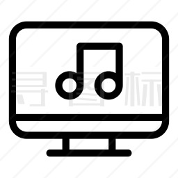 电脑音乐图标