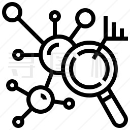 分子结构图标