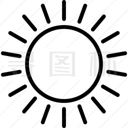 太阳图标