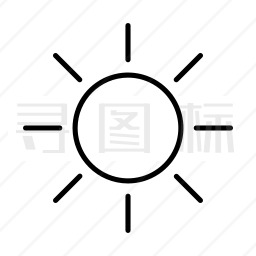 太阳图标