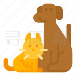 猫与狗图标