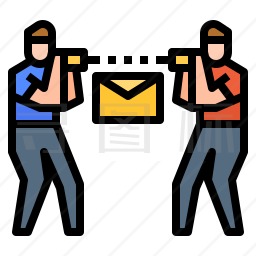 邮件传输图标