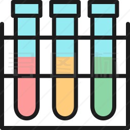 试管图标