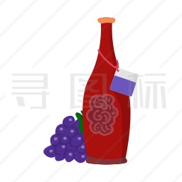 葡萄酒图标