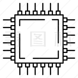 微芯片图标