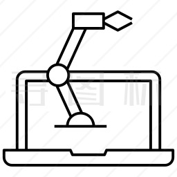 网络机器人图标