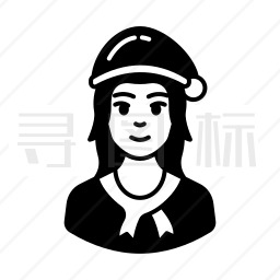 女孩图标