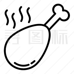 鸡腿图标