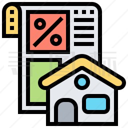 房子贷款图标
