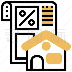 房子贷款图标