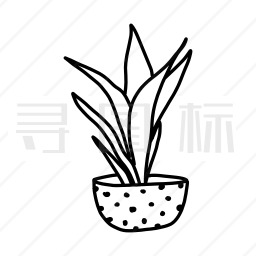 盆栽图标 有svg Png Eps格式 寻图标