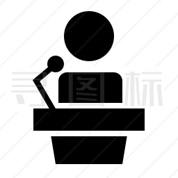 演讲图标