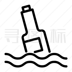 漂流瓶图标