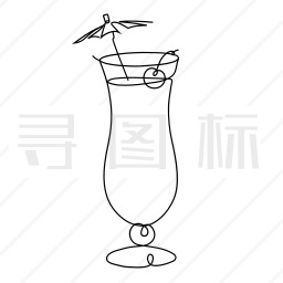 鸡尾酒图标