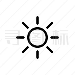 太阳图标