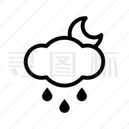 下雨图标