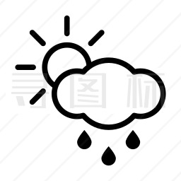 下雨图标