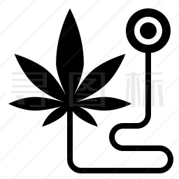 药用大麻图标