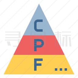营养金字塔图标