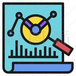 分析数据图标