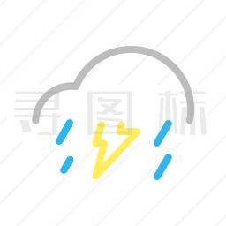 打雷图标