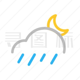 下雨图标