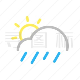 下雨图标