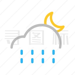 下雨图标