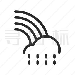 下雨图标