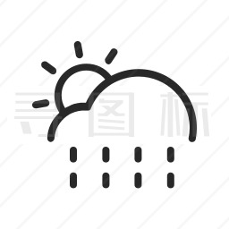 下雨图标