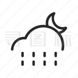 下雨图标