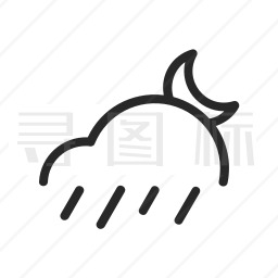 下雨图标