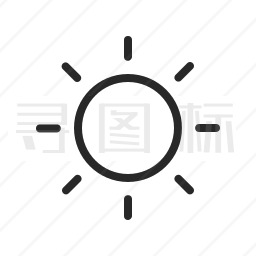 太阳图标