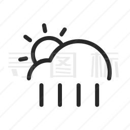 下雨图标