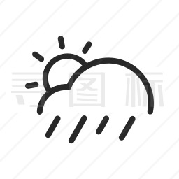 下雨图标