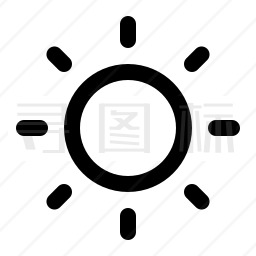 太阳图标